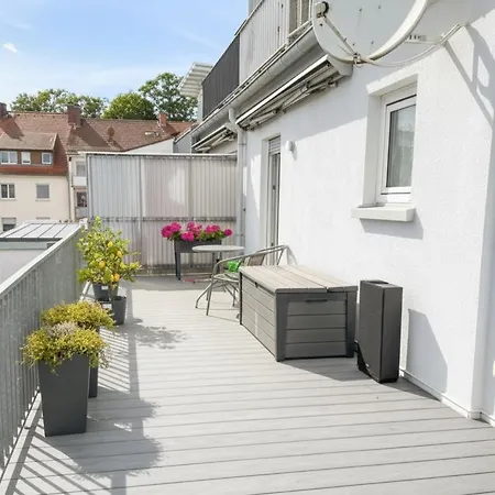 Apartmán Helle Premium Christine Ruhig Citynah, 100qm, Sonnentrasse Zweibrücken