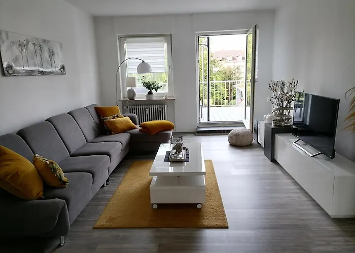 Appartement Helle Premium Christine Ruhig Citynah, 100qm, Sonnentrasse *